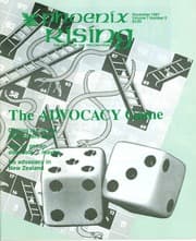 Phoenix Rising, Vol. 7, No. 2, Nov. 1987: The Advocacy Game