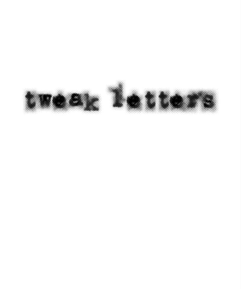 TWEAKLETTERS