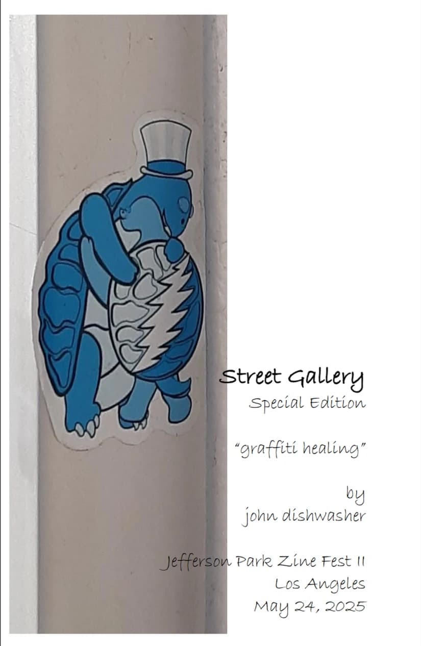 Graffiti Healing by John Dishwasher